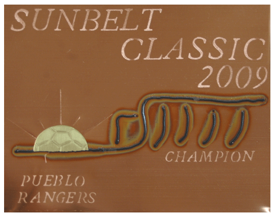 Sunbelt 09 Trophy Plaque