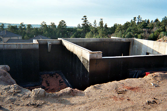 Foundation from north
