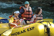 Patti, Loren, and Sarah, Arkansas River, 2005.