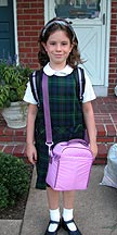 Loren's first day of 2nd grade.