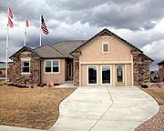 Model home of new Mudd abode.