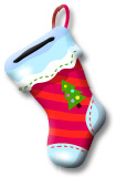 Christmas stocking.